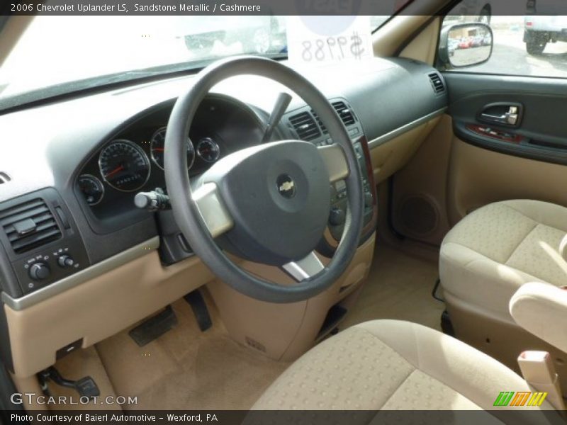 Sandstone Metallic / Cashmere 2006 Chevrolet Uplander LS