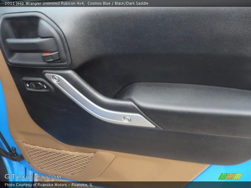 Cosmos Blue / Black/Dark Saddle 2011 Jeep Wrangler Unlimited Rubicon 4x4