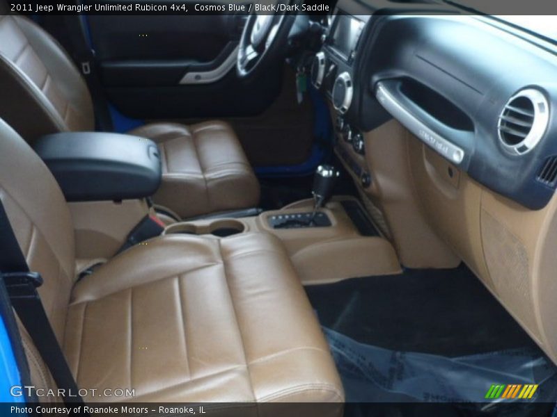 Cosmos Blue / Black/Dark Saddle 2011 Jeep Wrangler Unlimited Rubicon 4x4