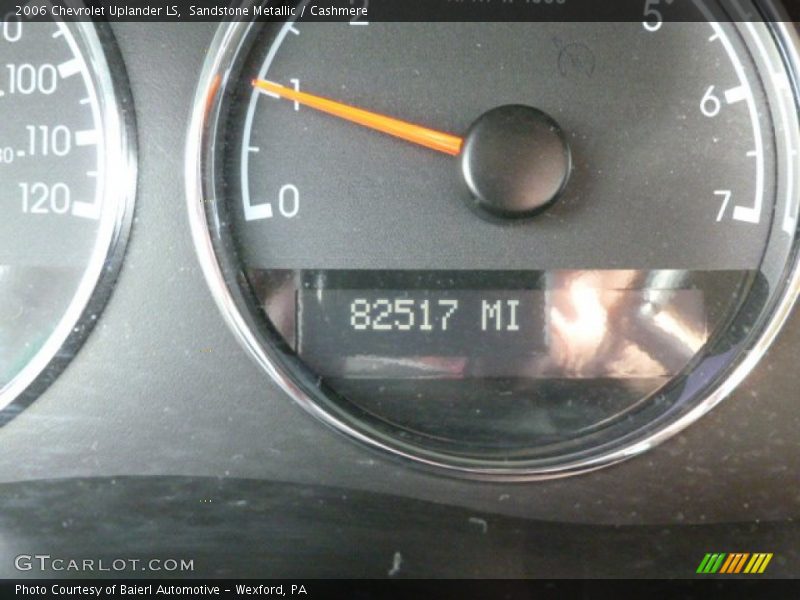 Sandstone Metallic / Cashmere 2006 Chevrolet Uplander LS