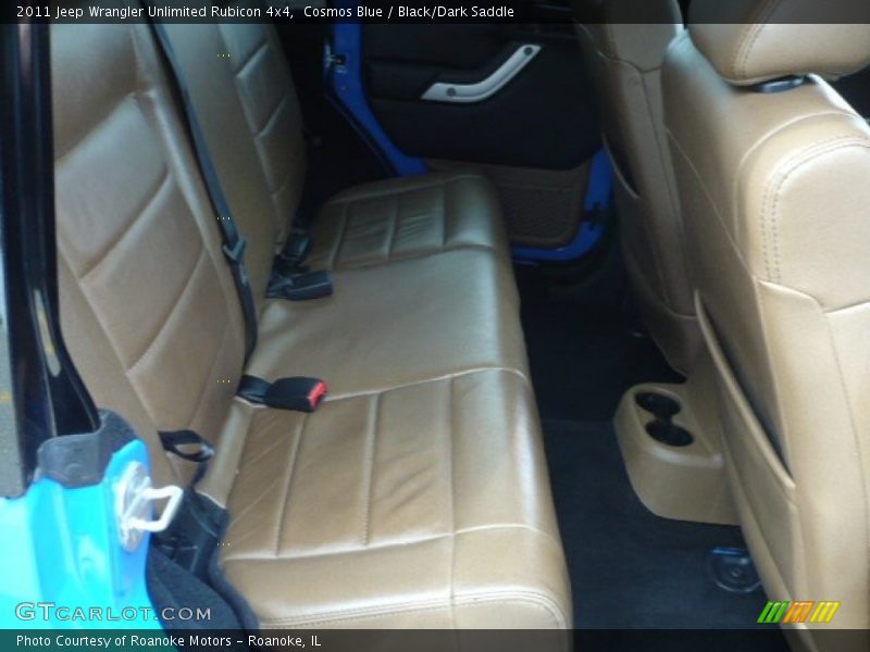 Cosmos Blue / Black/Dark Saddle 2011 Jeep Wrangler Unlimited Rubicon 4x4