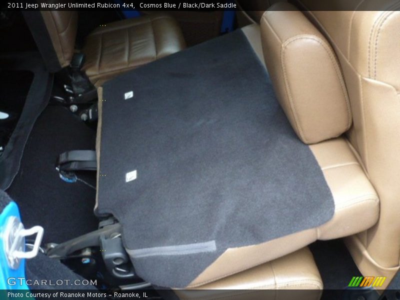 Cosmos Blue / Black/Dark Saddle 2011 Jeep Wrangler Unlimited Rubicon 4x4