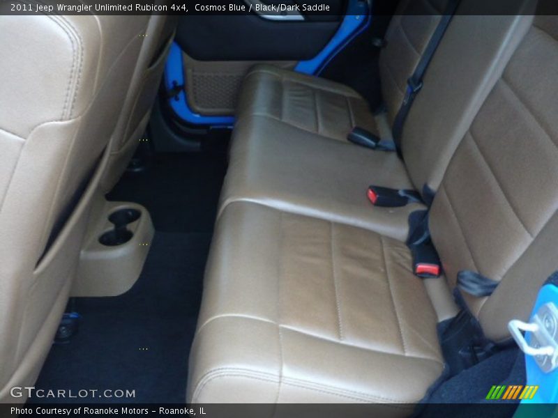 Cosmos Blue / Black/Dark Saddle 2011 Jeep Wrangler Unlimited Rubicon 4x4