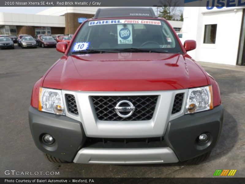 Red Brick Metallic / Gray 2010 Nissan Xterra SE 4x4