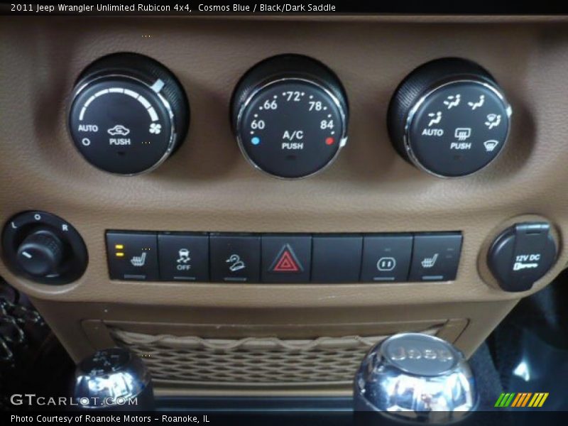 Cosmos Blue / Black/Dark Saddle 2011 Jeep Wrangler Unlimited Rubicon 4x4