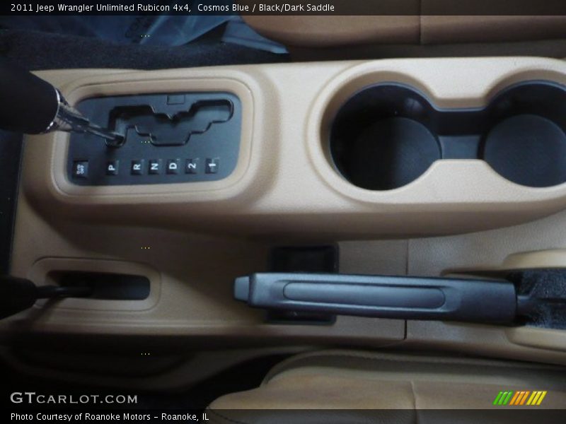 Cosmos Blue / Black/Dark Saddle 2011 Jeep Wrangler Unlimited Rubicon 4x4