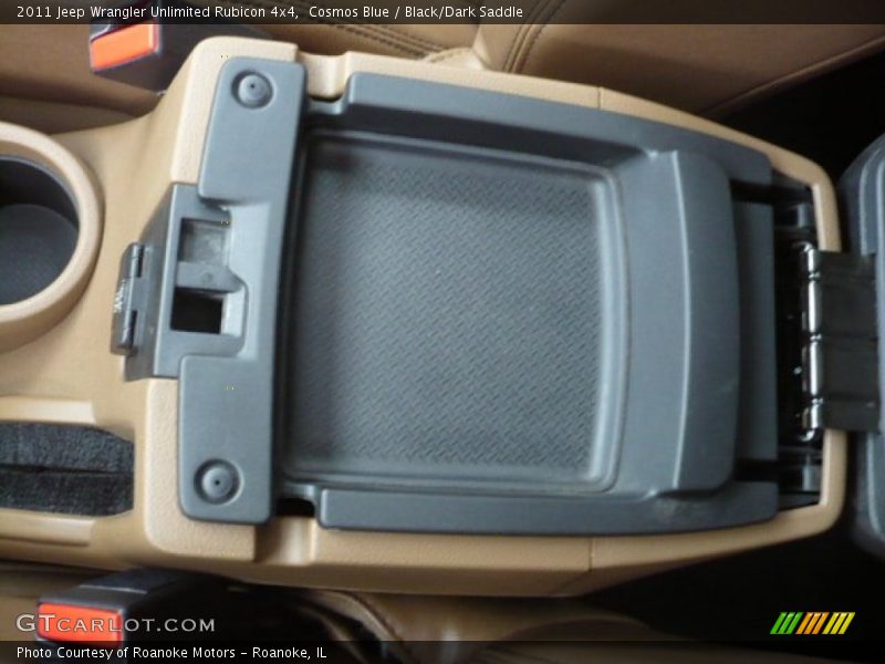 Cosmos Blue / Black/Dark Saddle 2011 Jeep Wrangler Unlimited Rubicon 4x4