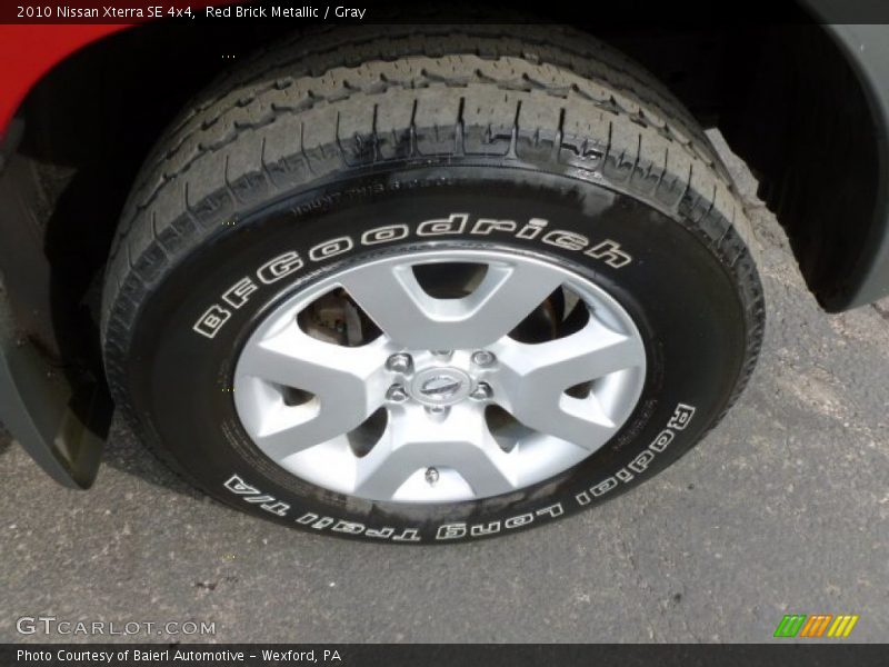 Red Brick Metallic / Gray 2010 Nissan Xterra SE 4x4