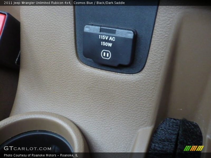 Cosmos Blue / Black/Dark Saddle 2011 Jeep Wrangler Unlimited Rubicon 4x4