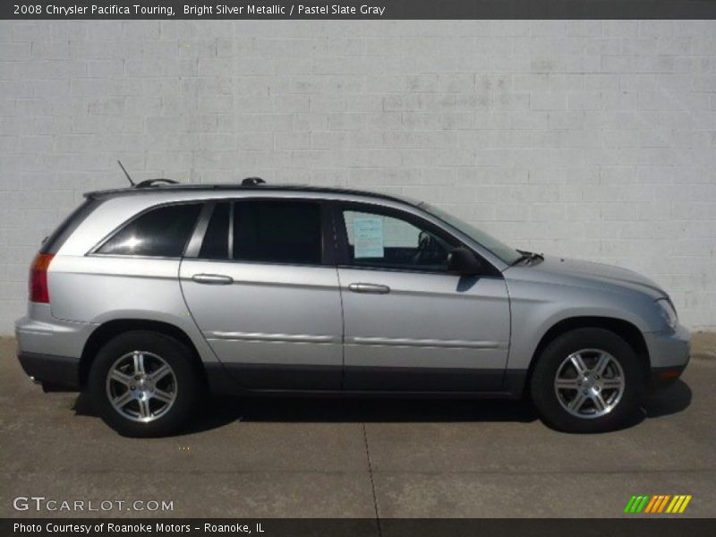 Bright Silver Metallic / Pastel Slate Gray 2008 Chrysler Pacifica Touring