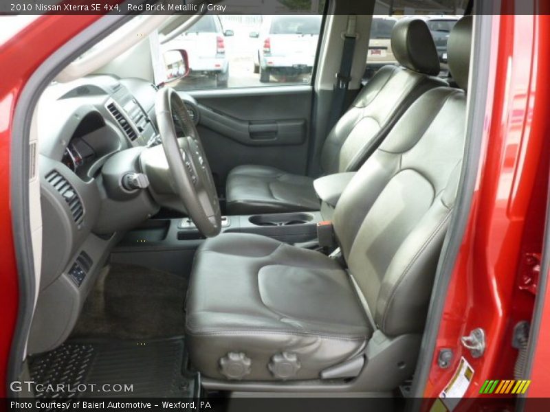 Red Brick Metallic / Gray 2010 Nissan Xterra SE 4x4
