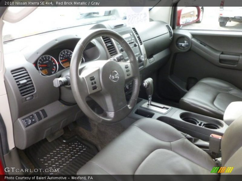 Red Brick Metallic / Gray 2010 Nissan Xterra SE 4x4