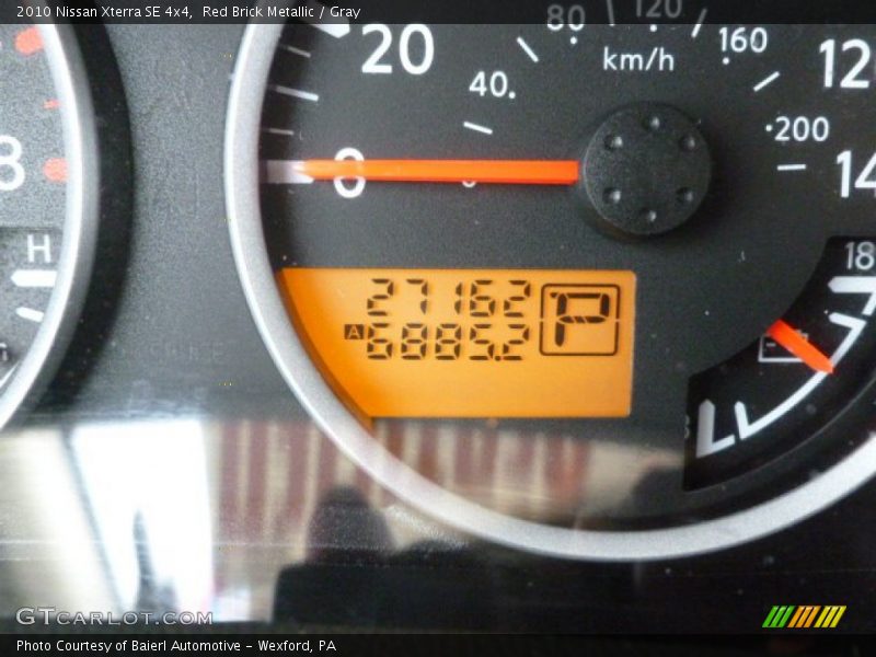 Red Brick Metallic / Gray 2010 Nissan Xterra SE 4x4