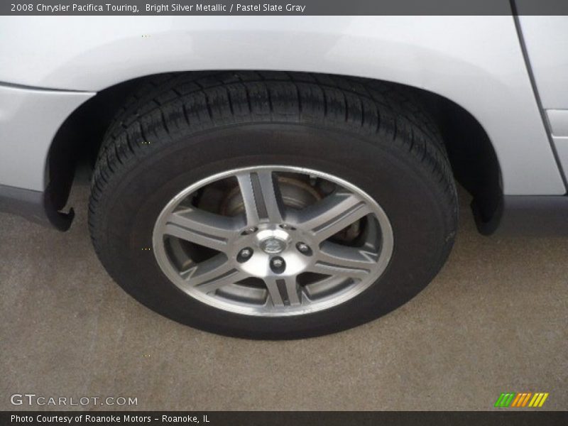 Bright Silver Metallic / Pastel Slate Gray 2008 Chrysler Pacifica Touring