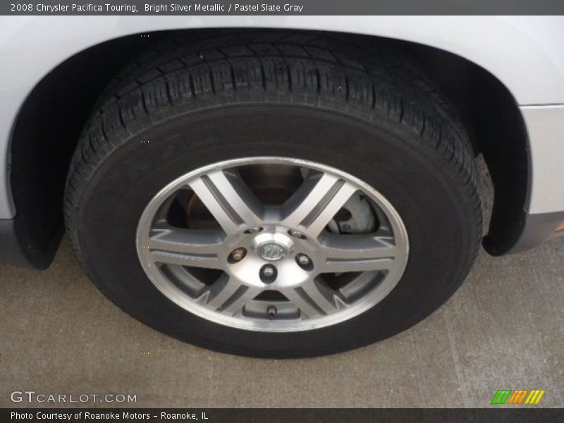 Bright Silver Metallic / Pastel Slate Gray 2008 Chrysler Pacifica Touring