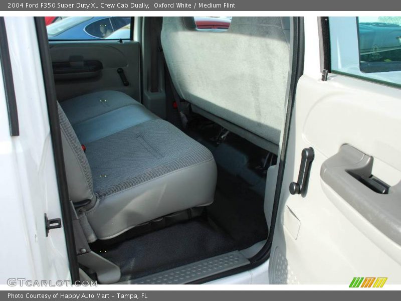 Oxford White / Medium Flint 2004 Ford F350 Super Duty XL Crew Cab Dually