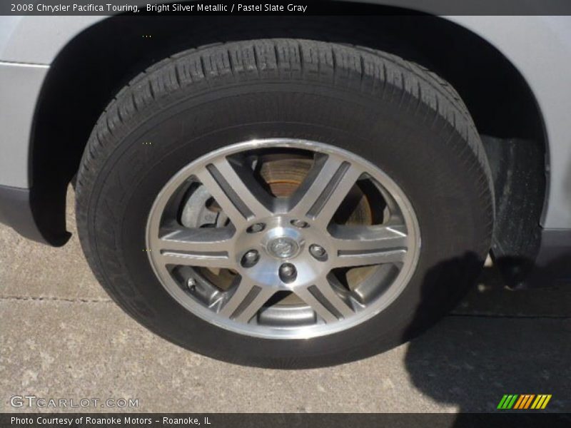 Bright Silver Metallic / Pastel Slate Gray 2008 Chrysler Pacifica Touring