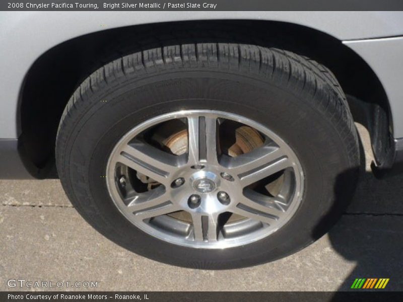 Bright Silver Metallic / Pastel Slate Gray 2008 Chrysler Pacifica Touring