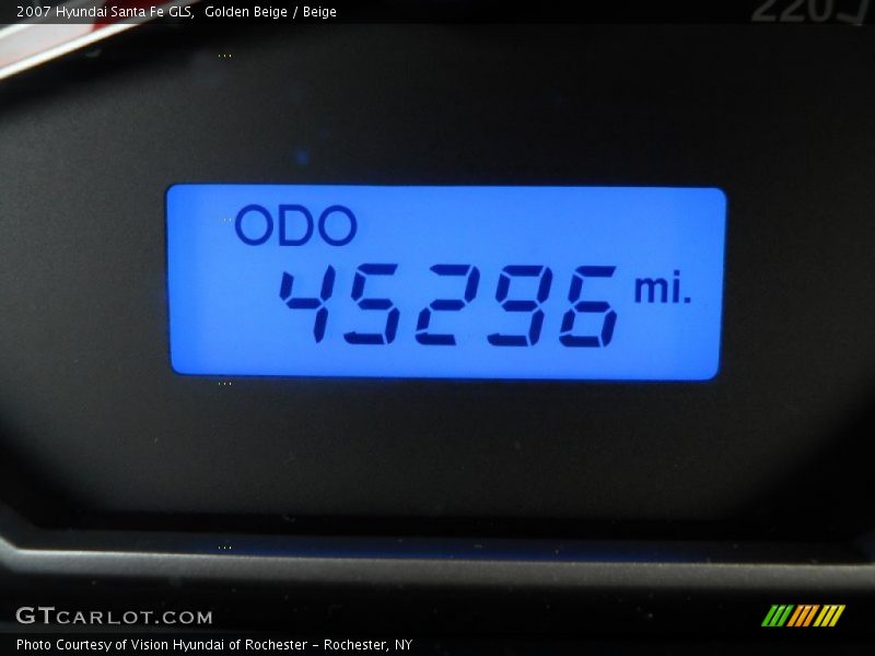 Golden Beige / Beige 2007 Hyundai Santa Fe GLS