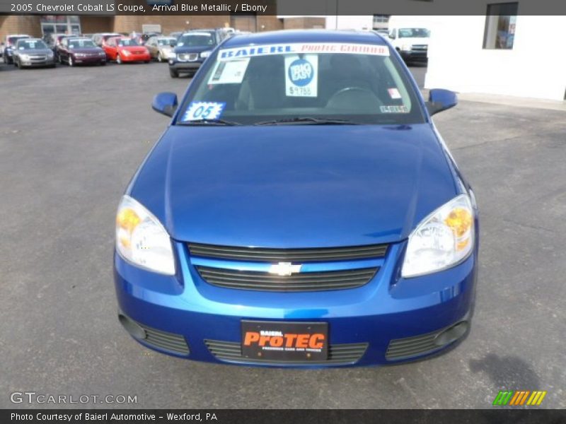 Arrival Blue Metallic / Ebony 2005 Chevrolet Cobalt LS Coupe