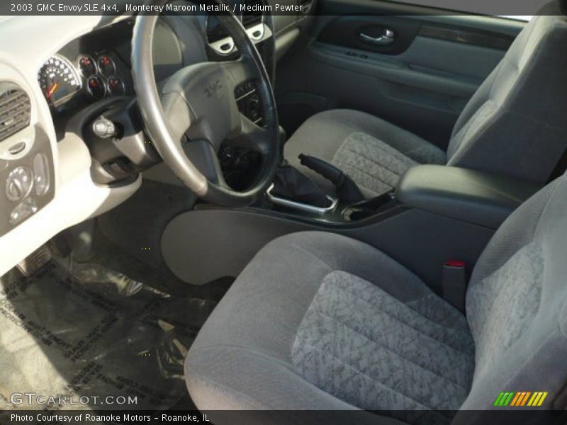 Monterey Maroon Metallic / Medium Pewter 2003 GMC Envoy SLE 4x4