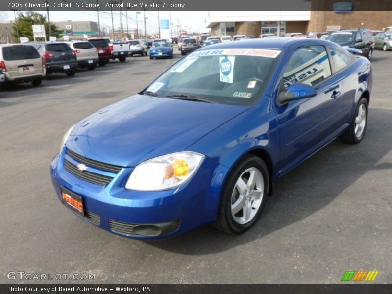 Arrival Blue Metallic / Ebony 2005 Chevrolet Cobalt LS Coupe