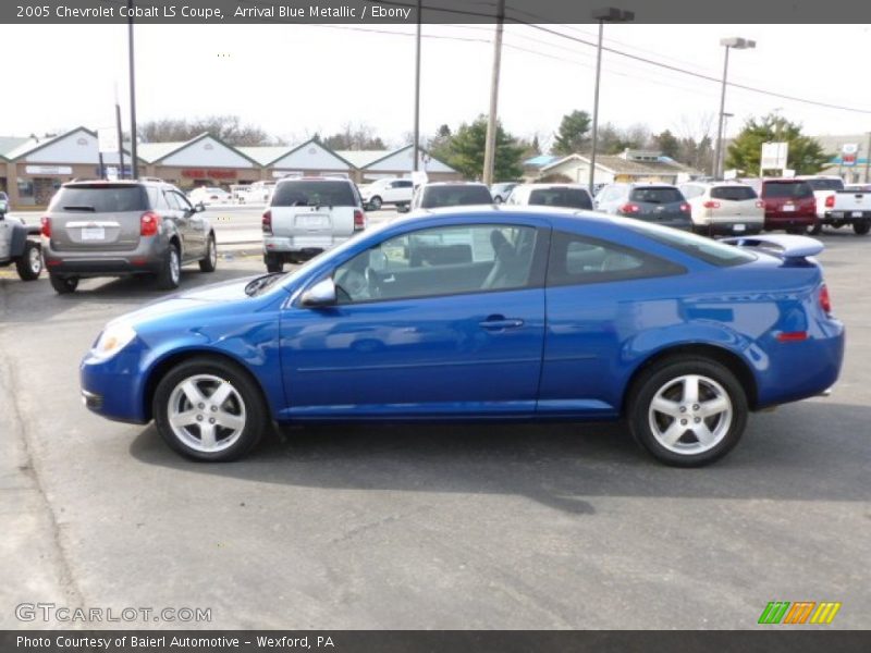Arrival Blue Metallic / Ebony 2005 Chevrolet Cobalt LS Coupe