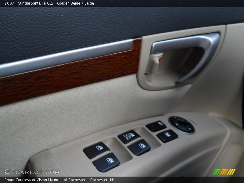 Golden Beige / Beige 2007 Hyundai Santa Fe GLS