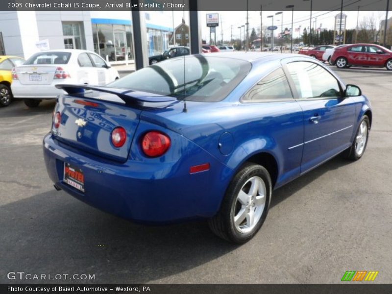 Arrival Blue Metallic / Ebony 2005 Chevrolet Cobalt LS Coupe