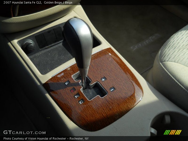 Golden Beige / Beige 2007 Hyundai Santa Fe GLS