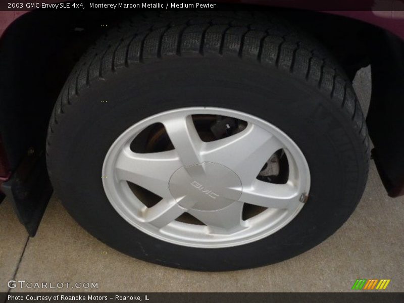 Monterey Maroon Metallic / Medium Pewter 2003 GMC Envoy SLE 4x4