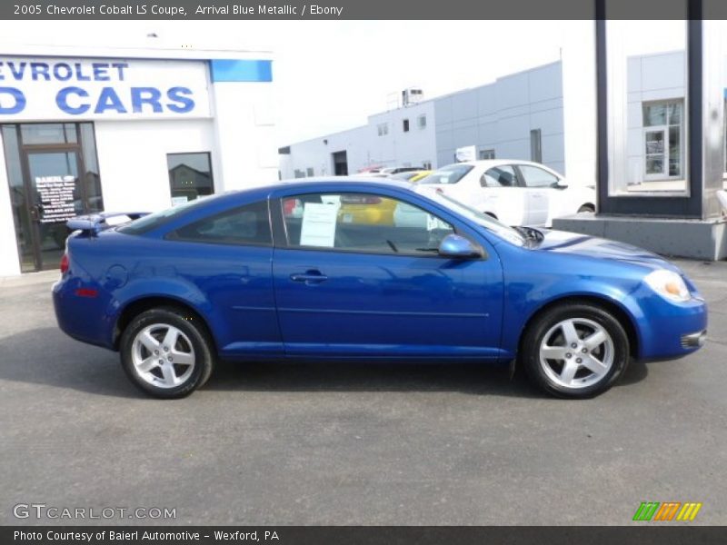Arrival Blue Metallic / Ebony 2005 Chevrolet Cobalt LS Coupe