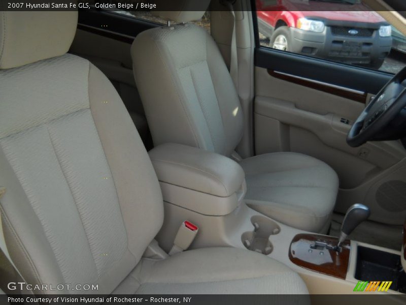 Golden Beige / Beige 2007 Hyundai Santa Fe GLS