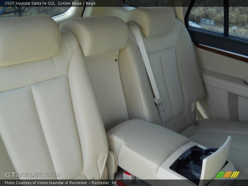 Golden Beige / Beige 2007 Hyundai Santa Fe GLS