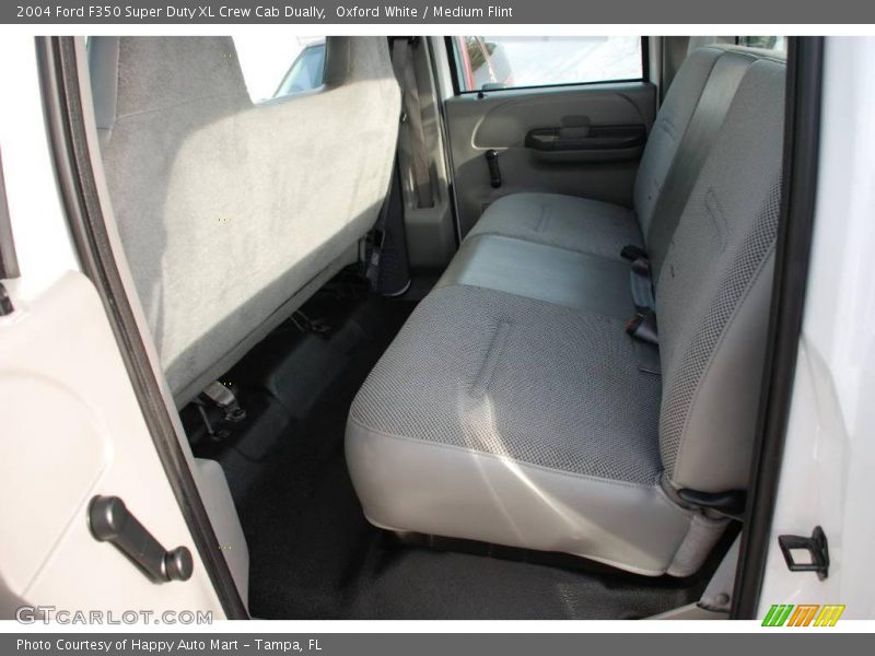 Oxford White / Medium Flint 2004 Ford F350 Super Duty XL Crew Cab Dually