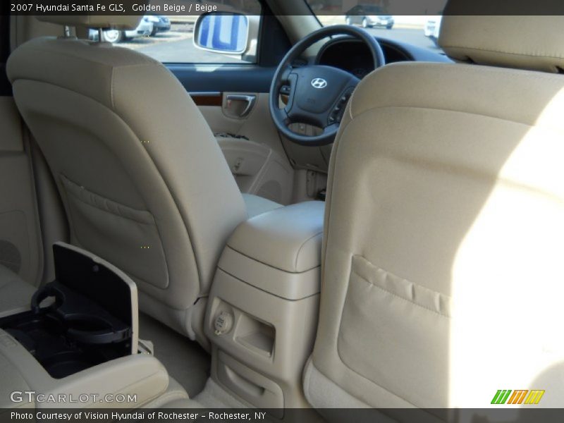 Golden Beige / Beige 2007 Hyundai Santa Fe GLS