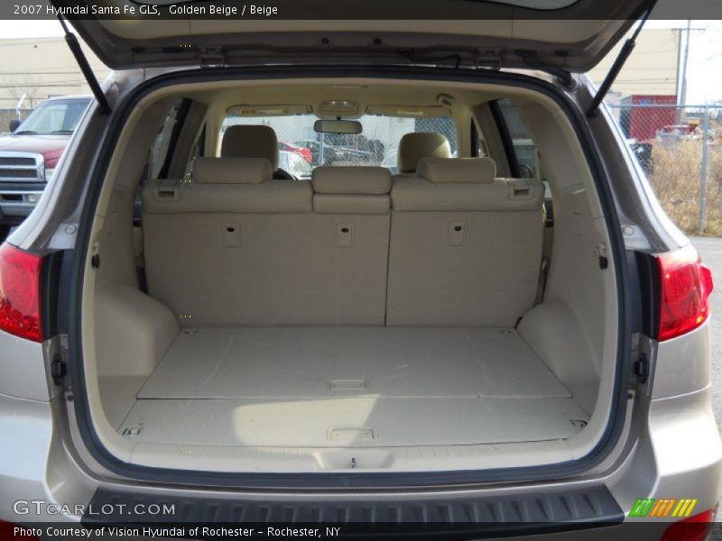 Golden Beige / Beige 2007 Hyundai Santa Fe GLS