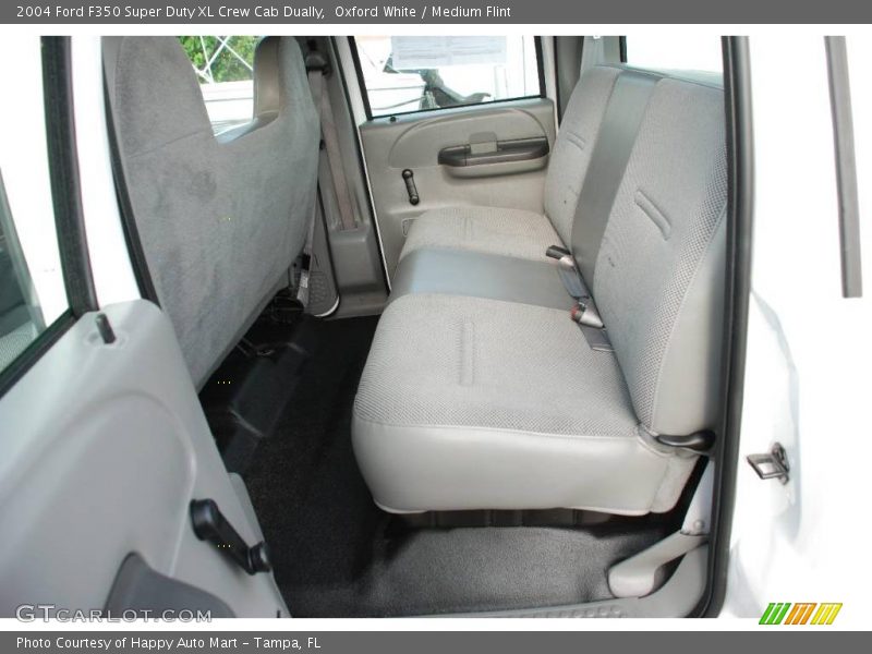 Oxford White / Medium Flint 2004 Ford F350 Super Duty XL Crew Cab Dually