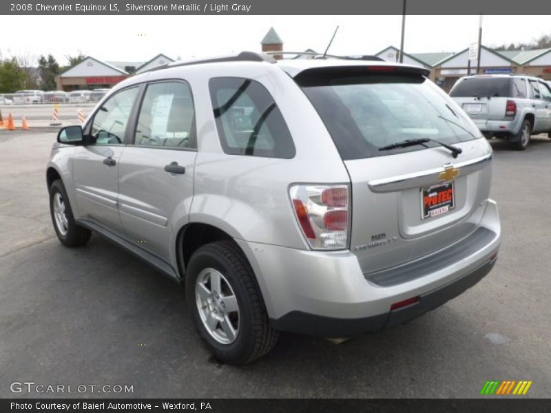 Silverstone Metallic / Light Gray 2008 Chevrolet Equinox LS
