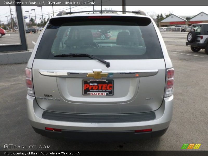 Silverstone Metallic / Light Gray 2008 Chevrolet Equinox LS