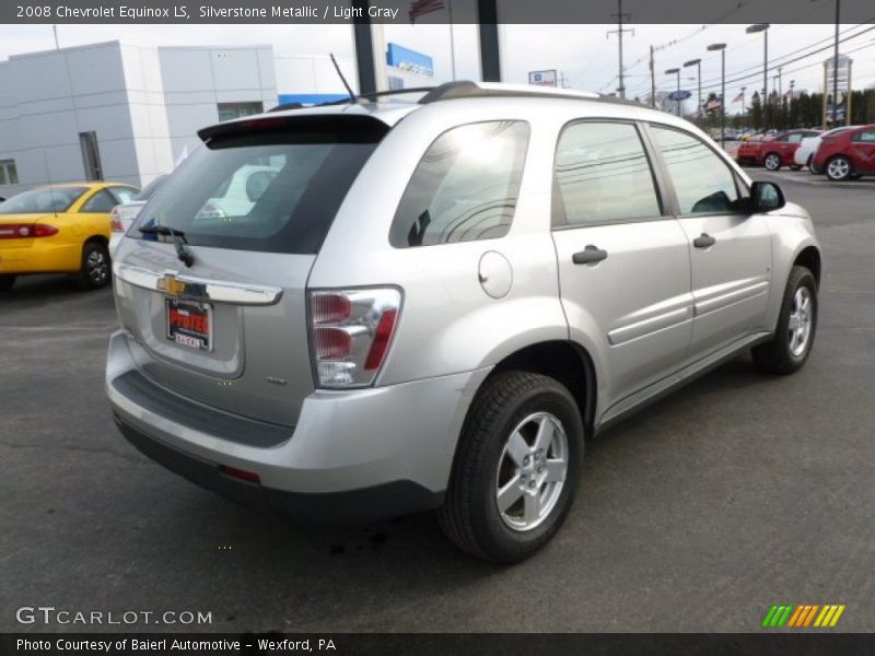 Silverstone Metallic / Light Gray 2008 Chevrolet Equinox LS