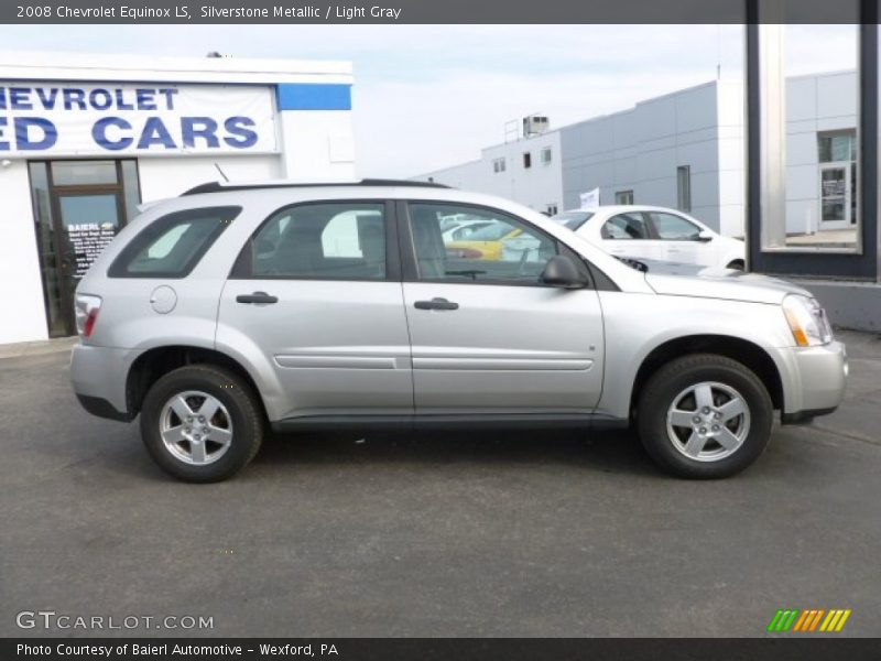 Silverstone Metallic / Light Gray 2008 Chevrolet Equinox LS