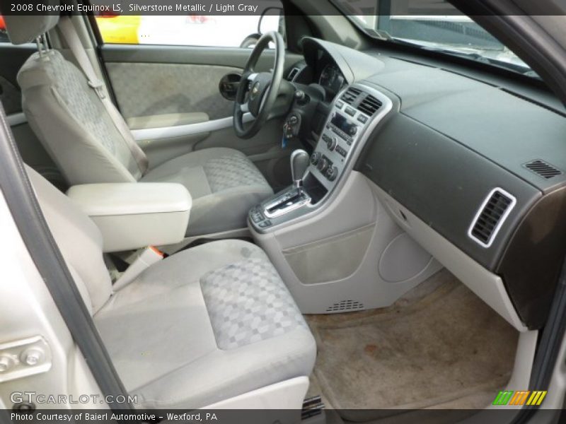 Silverstone Metallic / Light Gray 2008 Chevrolet Equinox LS