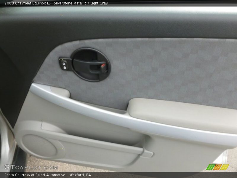 Silverstone Metallic / Light Gray 2008 Chevrolet Equinox LS