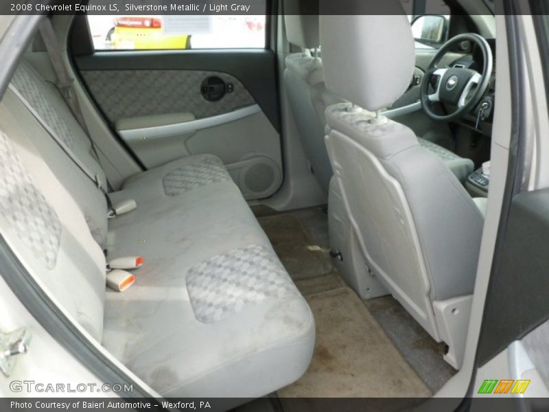 Silverstone Metallic / Light Gray 2008 Chevrolet Equinox LS