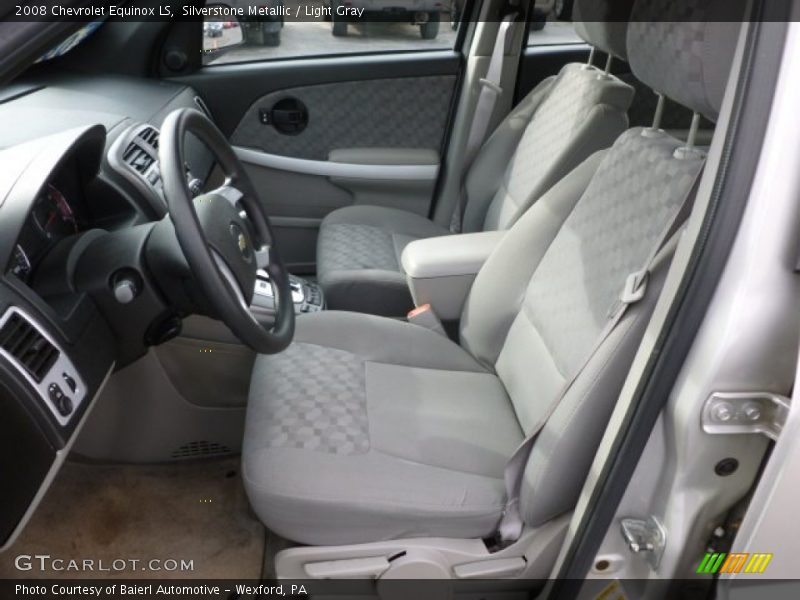 Silverstone Metallic / Light Gray 2008 Chevrolet Equinox LS