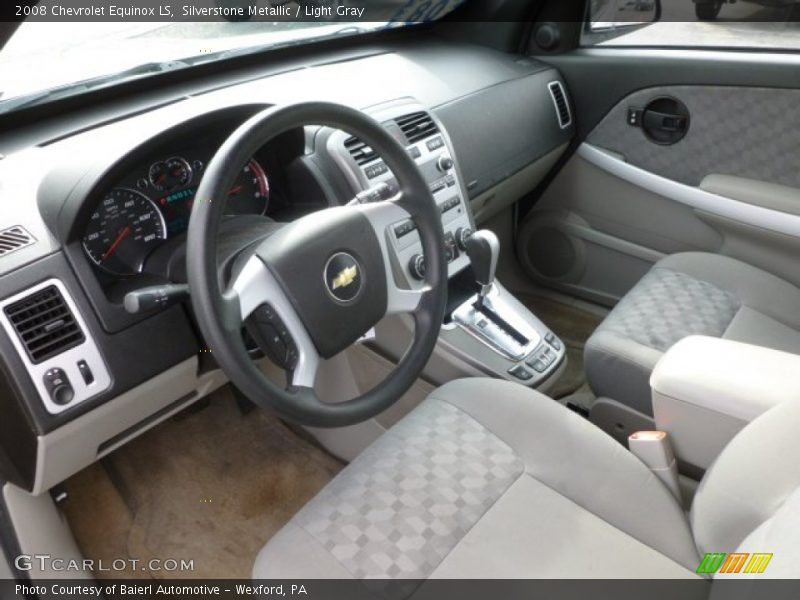 Silverstone Metallic / Light Gray 2008 Chevrolet Equinox LS