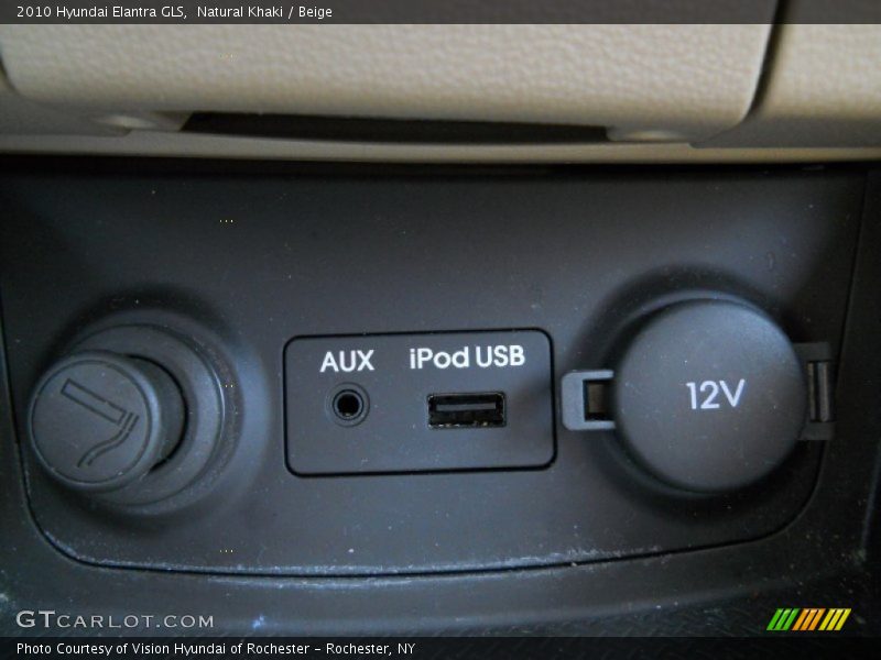 Natural Khaki / Beige 2010 Hyundai Elantra GLS