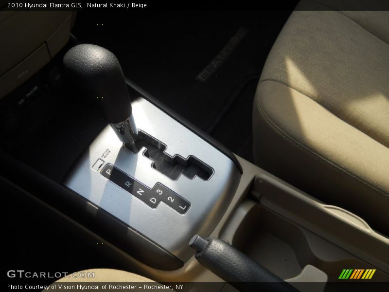 Natural Khaki / Beige 2010 Hyundai Elantra GLS