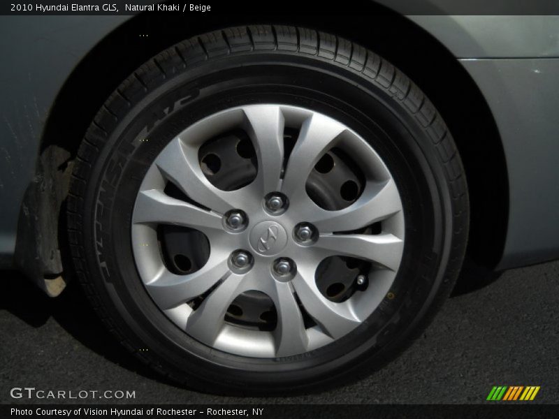 Natural Khaki / Beige 2010 Hyundai Elantra GLS